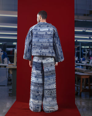 Horizontal Stripped Jacket