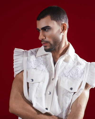 Kaftan Crop Top