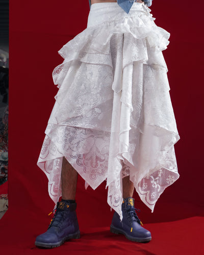 Assymetrical Layered Skirt
