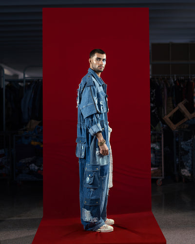 Boiler Room Denim Jumpsuit