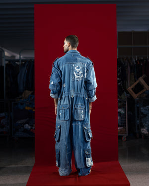 Boiler Room Denim Jumpsuit