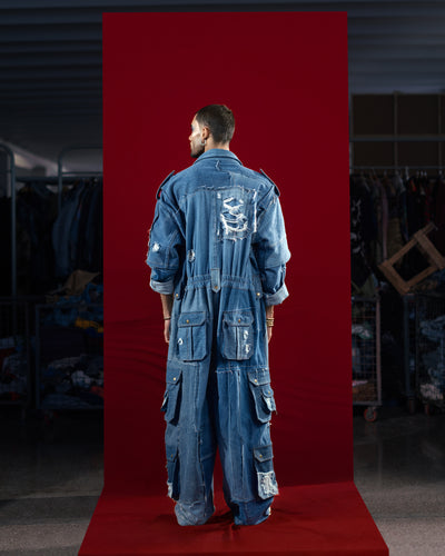 Boiler Room Denim Jumpsuit