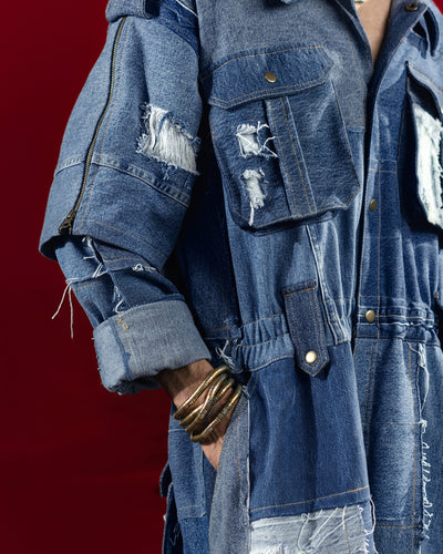 Boiler Room Denim Jumpsuit