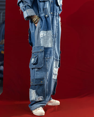 Boiler Room Denim Jumpsuit
