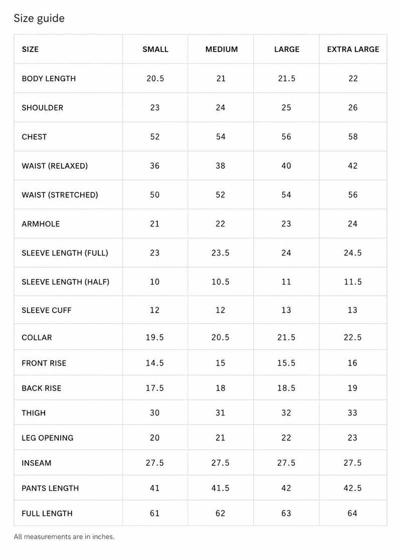Boiler Room Denim Jumpsuit Size Chart