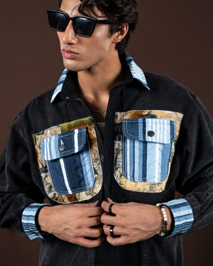 Indigo Postcard Jacket