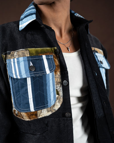 Indigo Postcard Jacket