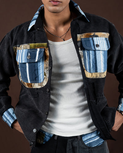 Indigo Postcard Jacket