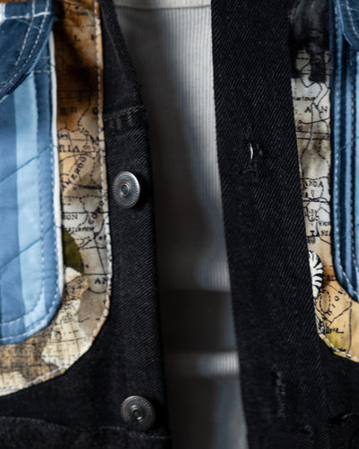 Indigo Postcard Jacket