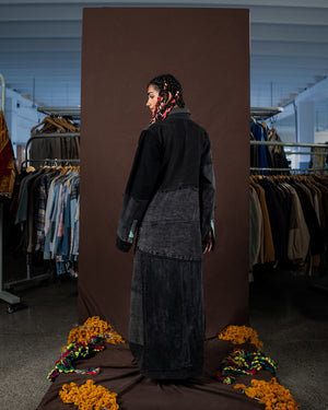 Botanical Noir Dress