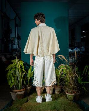 Peter-Pan Cape Shirt