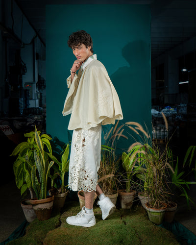 Peter-Pan Cape Shirt