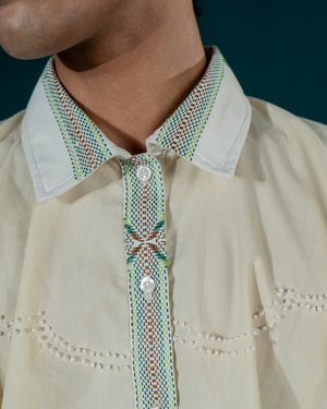 Peter-Pan Cape Shirt