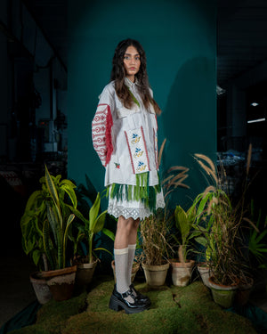 Folk Fringe Shirt