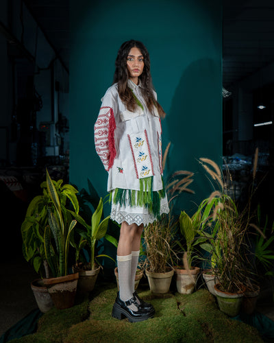 Folk Fringe Shirt