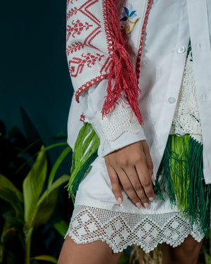 Folk Fringe Shirt