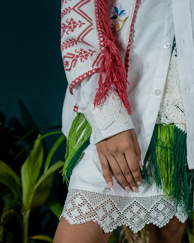Folk Fringe Shirt