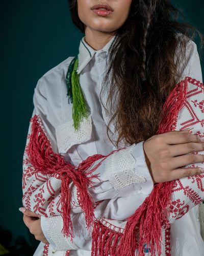Folk Fringe Shirt