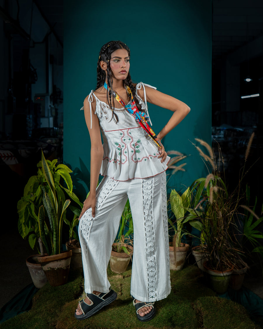 Openwork Pants