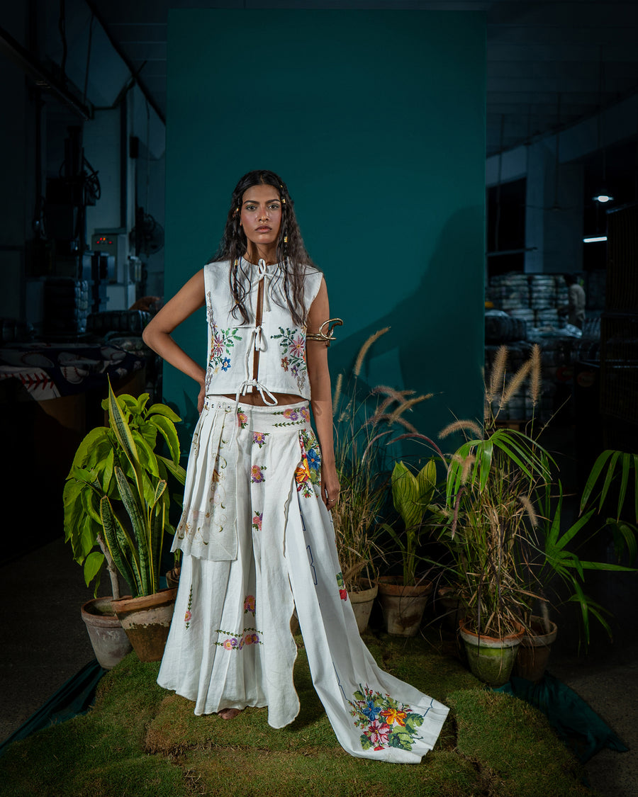Cosmos Wrap Skirt