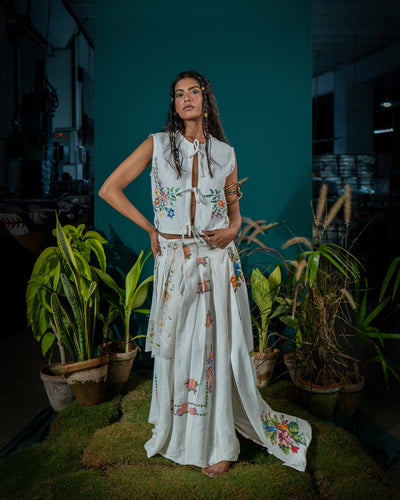 Cosmos Wrap Skirt